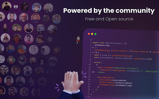 Hackertab – Dev News & GitHub in New Tab screenshot