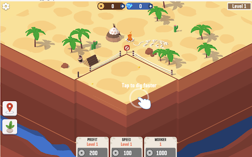 Idle Digging Tycoon Game screenshot