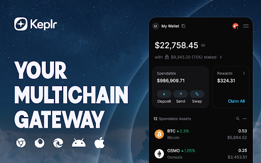 Keplr screenshot