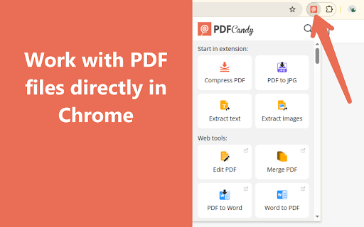PDF Candy | online PDF tools screenshot