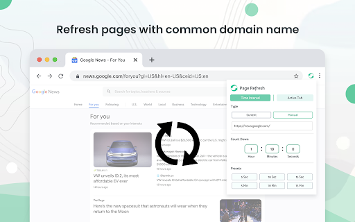 Auto Refresh & Page Monitor screenshot