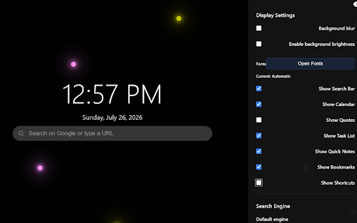 Glowing Light Wallpaper screenshot