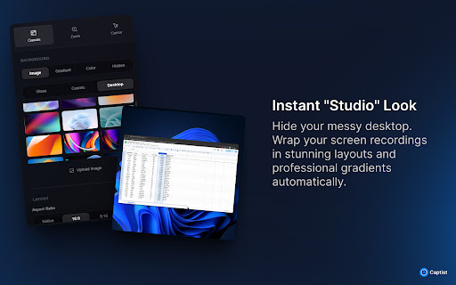 Captist - Screen Recorder & Auto Zoom screenshot