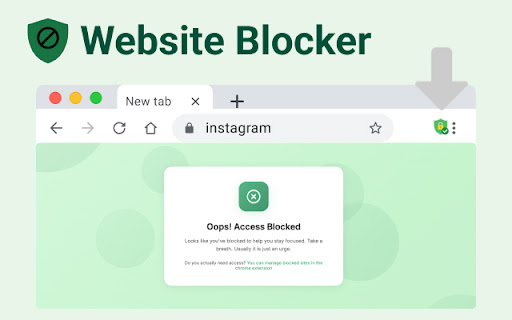 Website Blocker - Block sites and focus mode screenshot