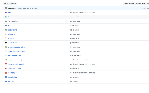 Atom Material Icons screenshot
