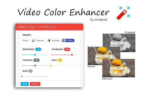 Video Color Enhancer screenshot
