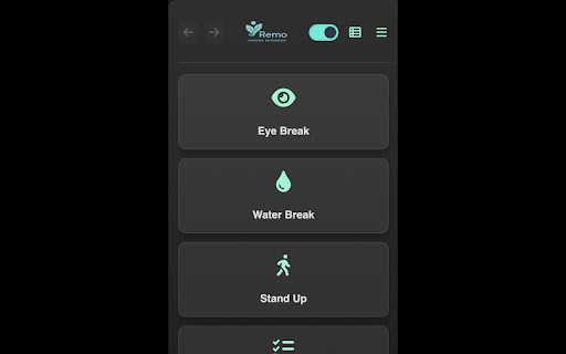 Remo - Reminder Extension screenshot