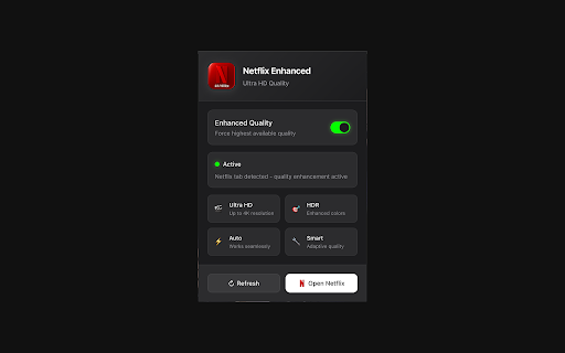 Netflix 4K/1080p – Unlock Ultra HD & Full HD Streaming screenshot