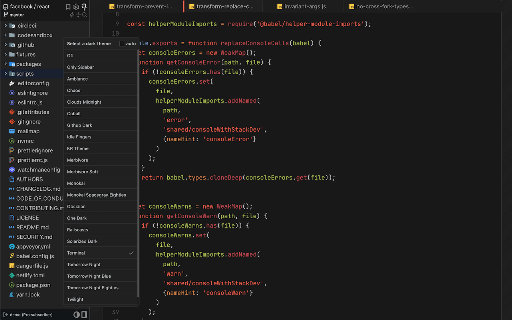 Octotree - GitHub code tree screenshot
