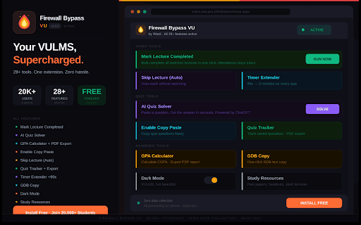 Firewall Bypass vu screenshot