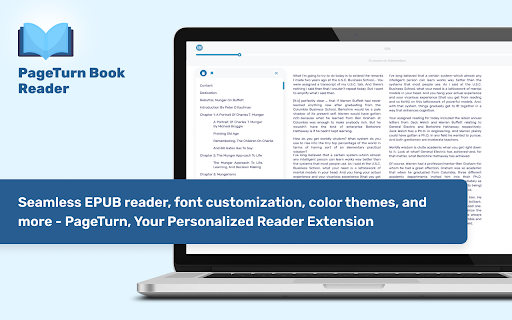 PageTurn EPUB Reader screenshot