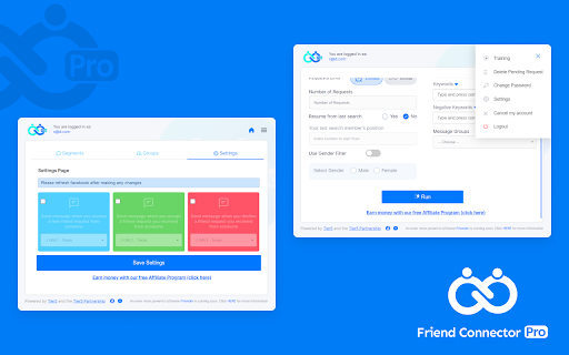Friend Connector Pro screenshot