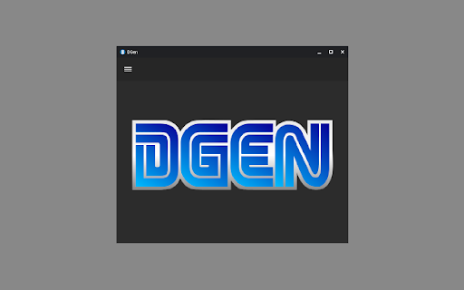 DGen screenshot