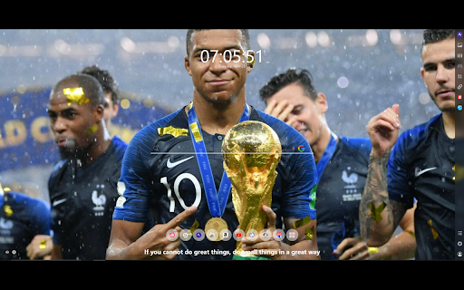Kylian Mbappé MeaVana screenshot