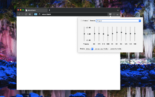Audio Equalizer and Amplifier screenshot