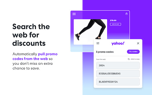 Yahoo Shopping screenshot