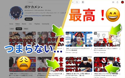 コレリスキン😷コレコレが全てのサムネに登場 screenshot