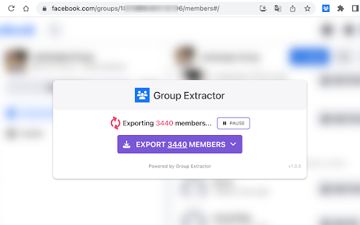 Group Extractor - Export Group Members screenshot