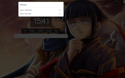 Naruto Wallpapers New Tab screenshot