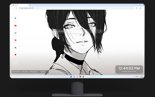 Chainsaw Man Girls Live Wallpaper screenshot