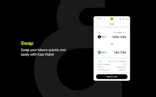 Kaia Wallet screenshot