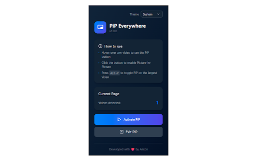 Picture-in-Picture Everywhere screenshot