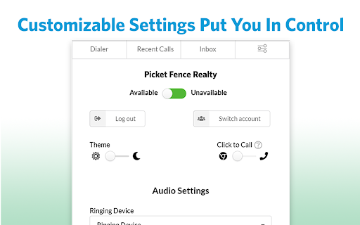 smrtPhone.io Chrome Dialer screenshot
