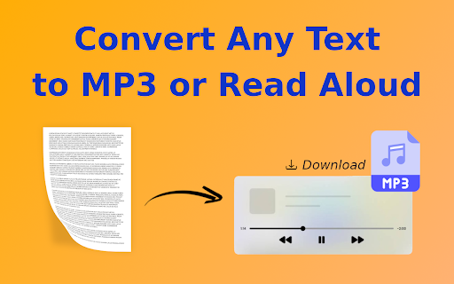 Text to MP3 screenshot