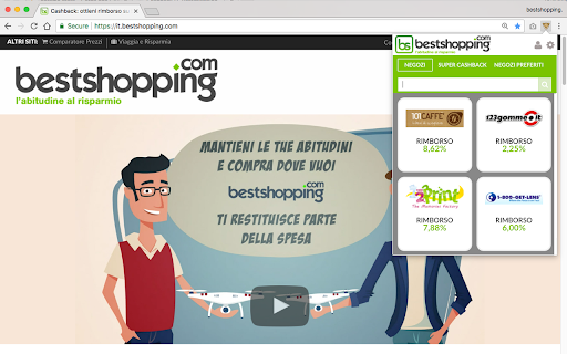 MEMO Cashback Bestshopping screenshot