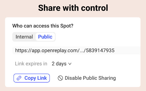OpenReplay Spot - Record & Report Bugs screenshot