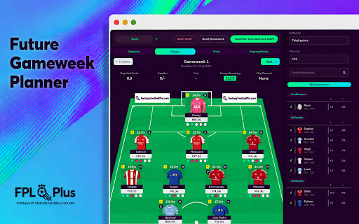 FPL Plus by fantasyfootballfix.com screenshot