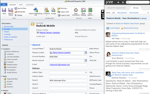 Jive Anywhere screenshot