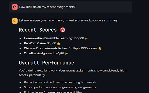 AI Tutor screenshot