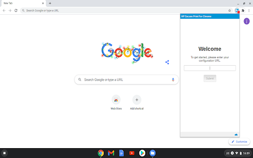 HP Secure Print For Chrome screenshot