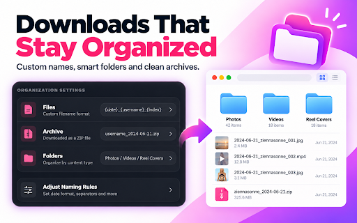 Mass Downloader for IG – Safe Bulk Download screenshot