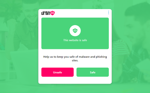 Urban Safe Browsing screenshot