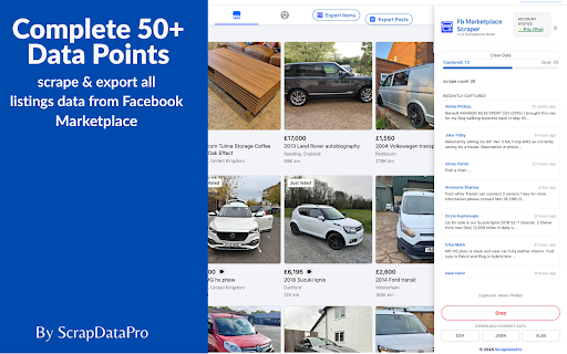 Facebook Marketplace Scraper : All in one fb marketplace scraper screenshot