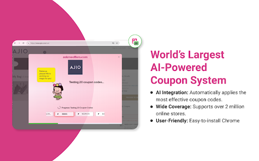 AskmeOffers AI: Automatically Applies Coupons, Promo Codes & Offers screenshot