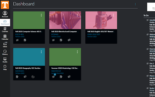 Canvas: Darkmode screenshot