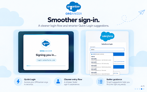 ORGanizer for Salesforce screenshot