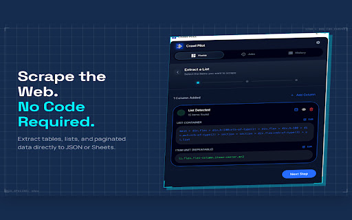 Crawl Pilot Web Scraper screenshot