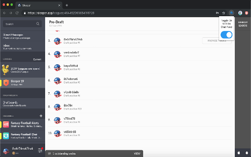 Sleeper Chat Hider screenshot