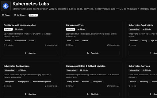 KodeKloud Studio - Get easy access to Free Labs, Playgrounds & Videos screenshot