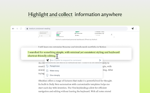 Liner: ChatGPT AI Copilot for Web&YouTube&PDF screenshot