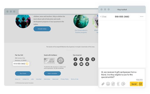 Heymarket - Business Text Messaging screenshot