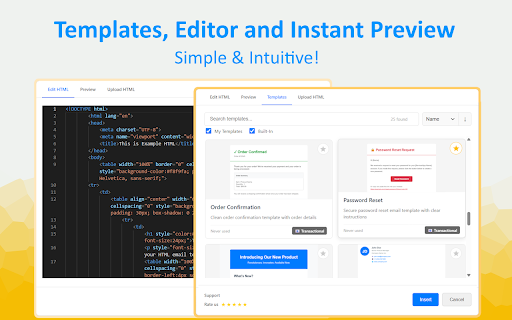 Html2Email: Вставить HTML в Яндекс.Почту и Mail.ru screenshot
