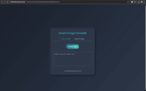 Base64 Image Converter screenshot