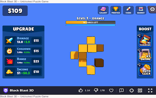 Block Blast 3D - Unblocked Puzzle Game screenshot