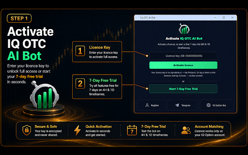 IQ OTC AI Bot screenshot