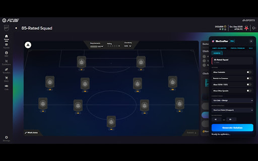 SbcCrafter - AI SBC Solver, Builder & Maker screenshot